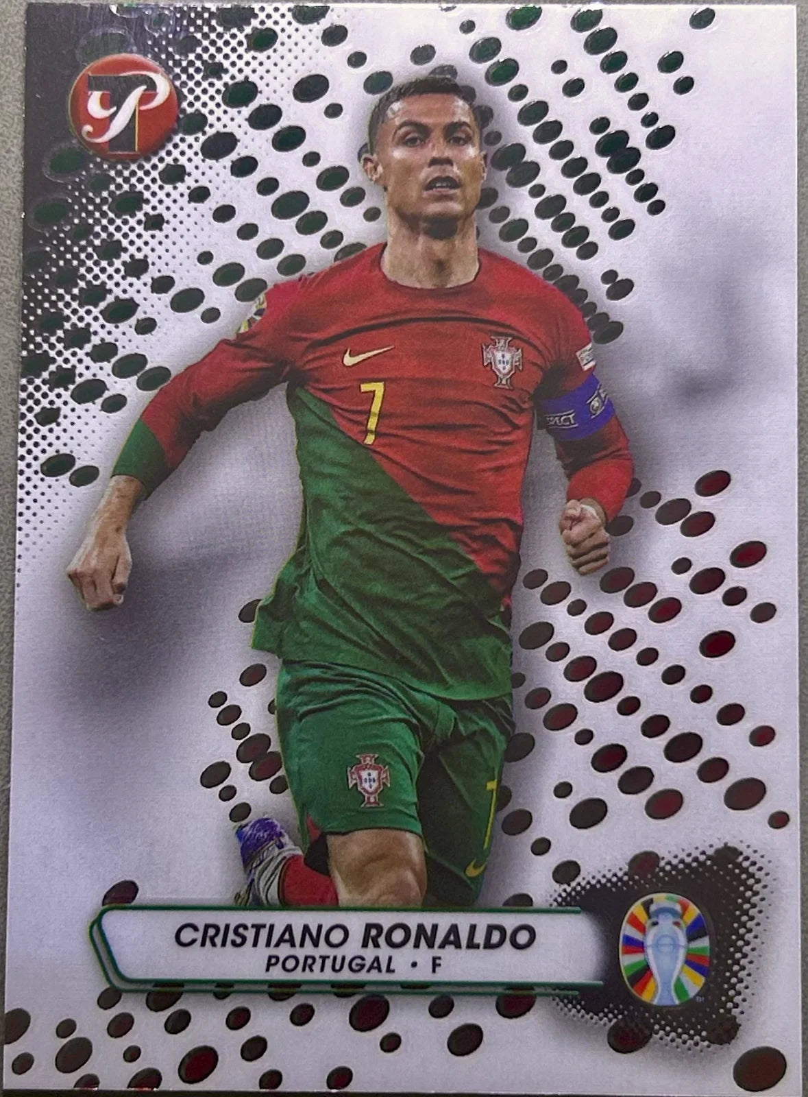 Cristiano Ronaldo 2024 Topps Pristine Road to Euro