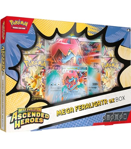 Ascended Heroes Mega Feraligatr ex Box · Normal