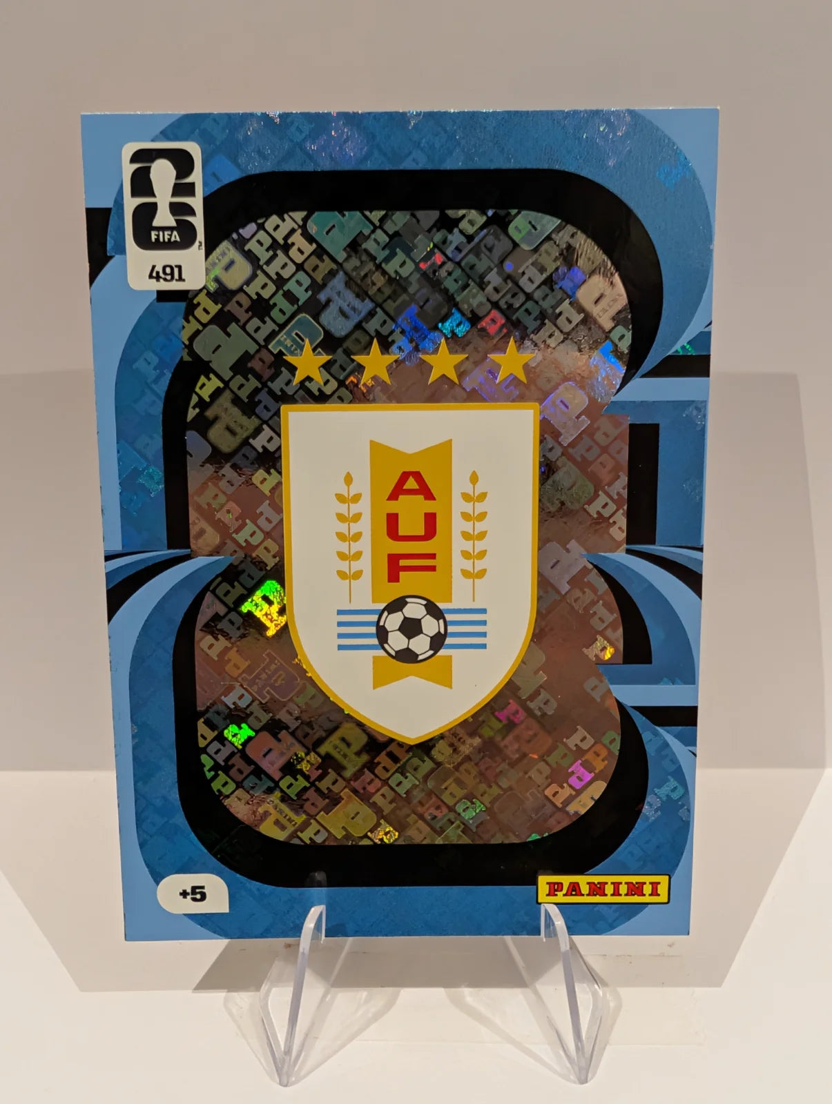 491 Team Crest - Uruguay - Panini Adrenalyn XL World Cup 2026