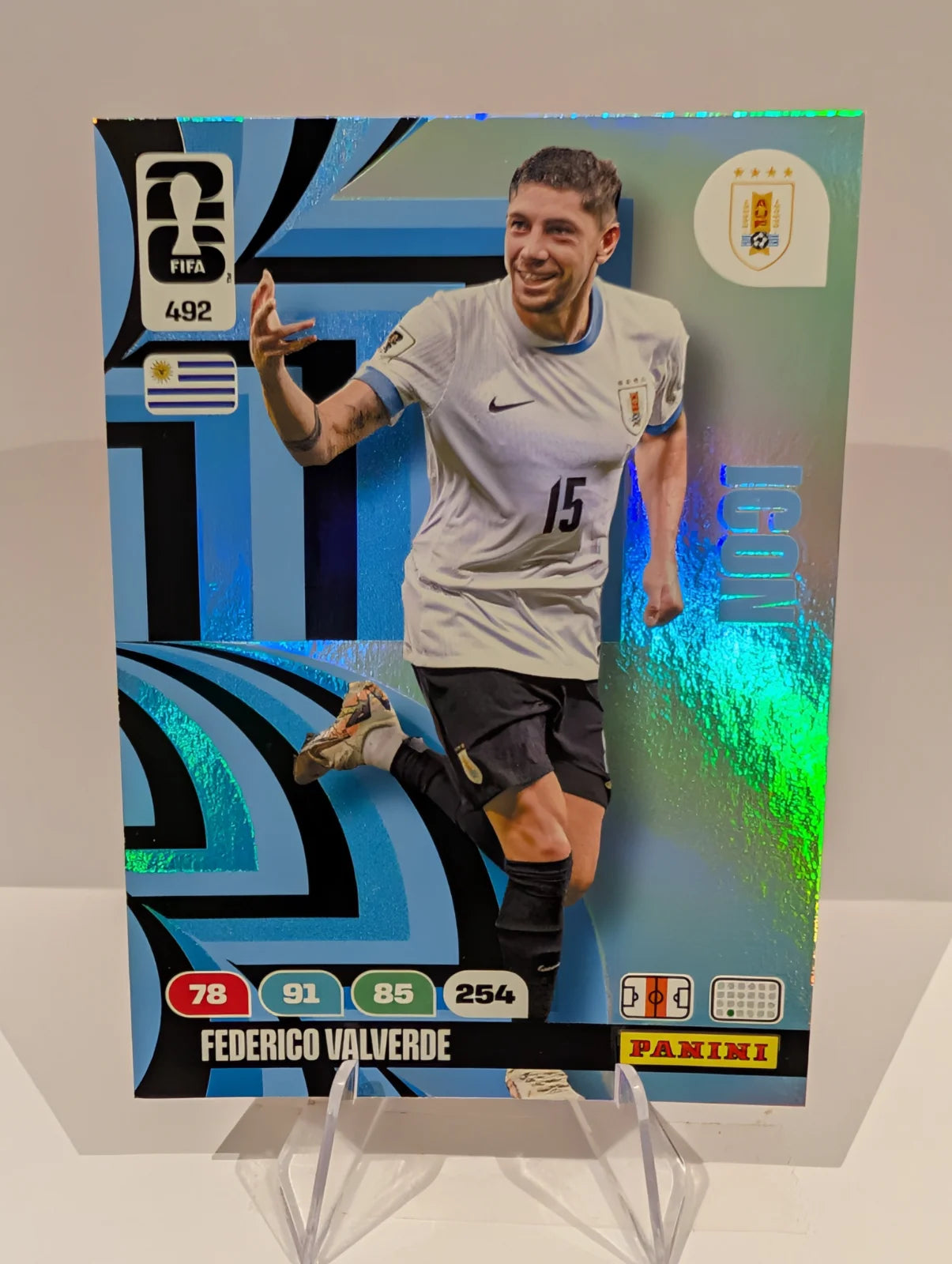 492 Federico Valverde - Uruguay - Panini Adrenalyn XL World Cup 2026