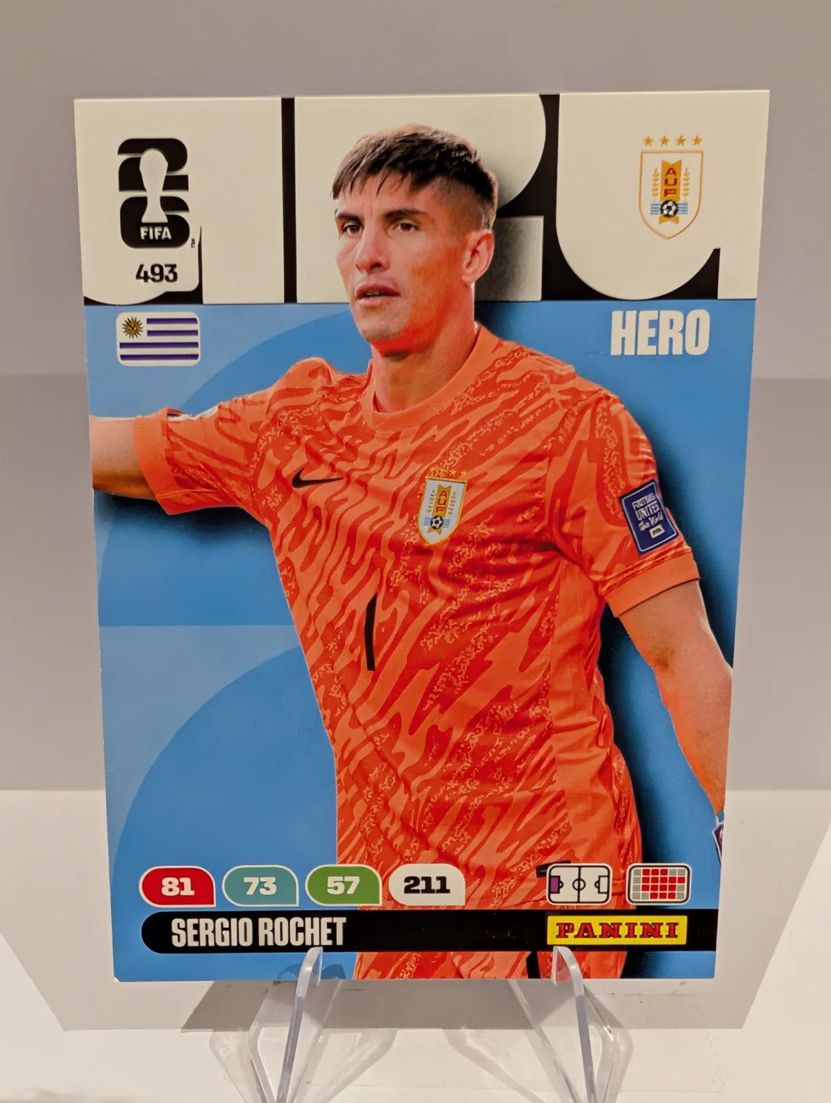 493 Sergio Rochet - Uruguay - Panini Adrenalyn XL World Cup 2026