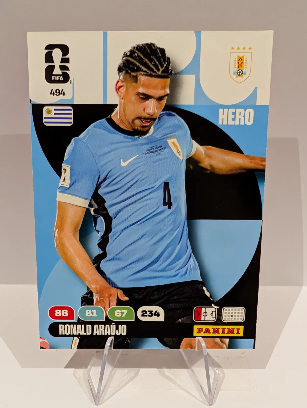 494 Ronald Araujo - Uruguay - Panini Adrenalyn XL World Cup 2026