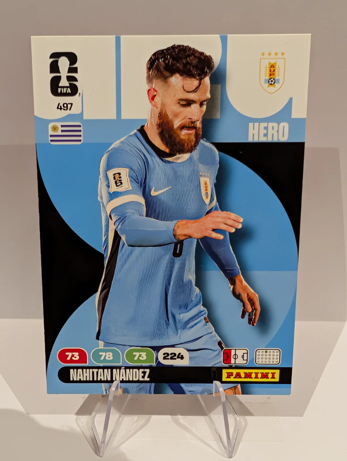 497 Nahitan Nandez - Uruguay - Panini Adrenalyn XL World Cup 2026