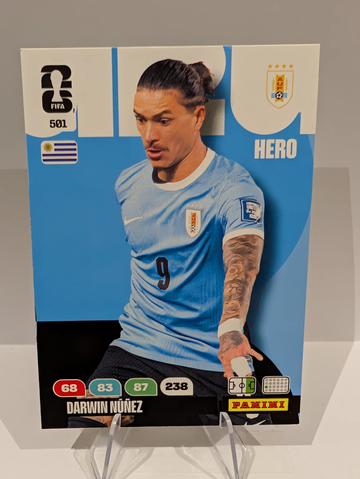 501 Darwin Nunez - Uruguay - Panini Adrenalyn XL World Cup 2026