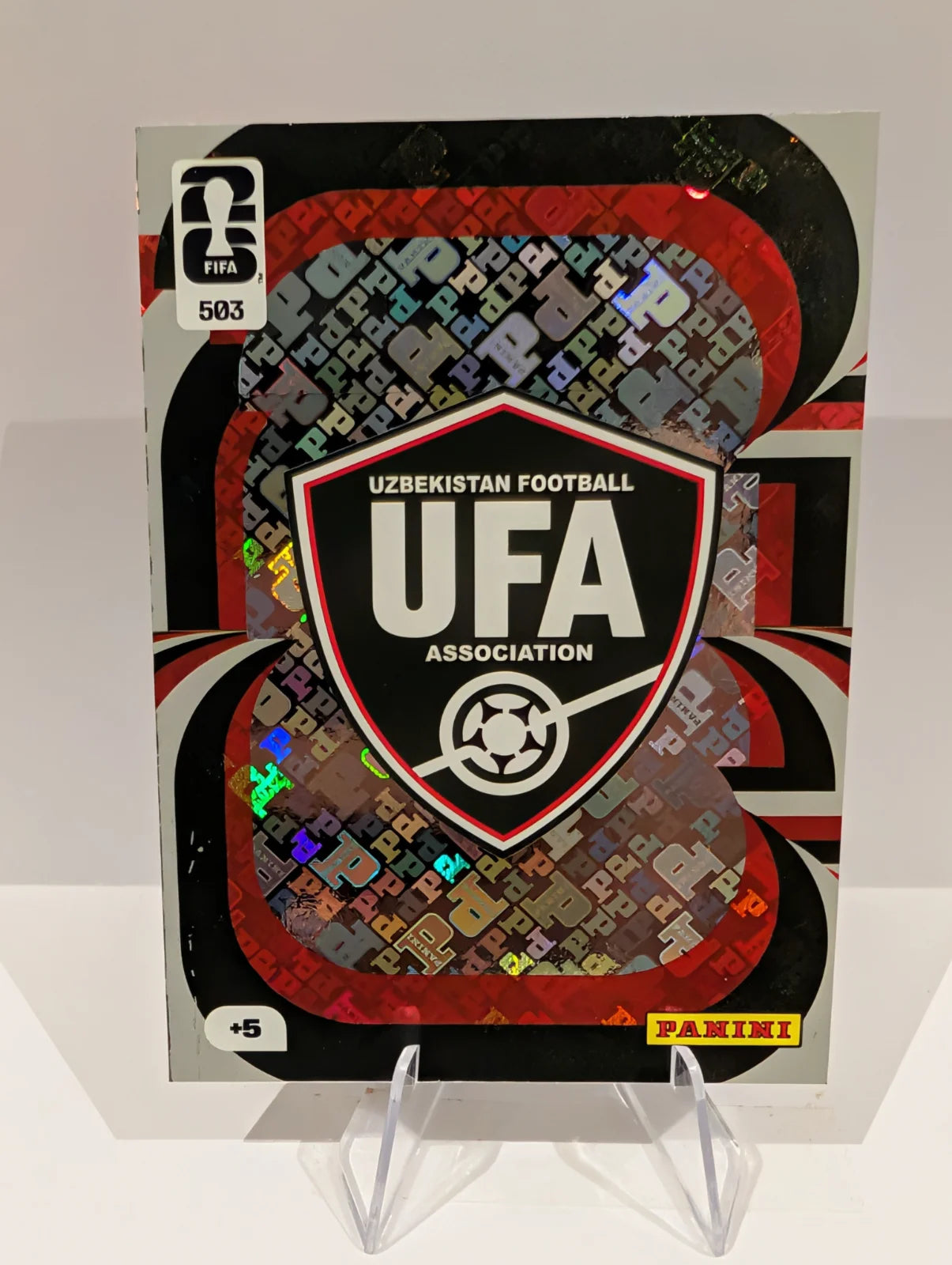 503 Team Crest - Uzbekistan - Panini Adrenalyn XL World Cup 2026