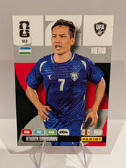 512 Otabek Shukurov - Uzbekistan - Panini Adrenalyn XL World Cup 2026