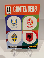 515 Ukraine / Sweden / Poland / Albania - Contenders - Panini Adrenalyn XL World Cup 2026