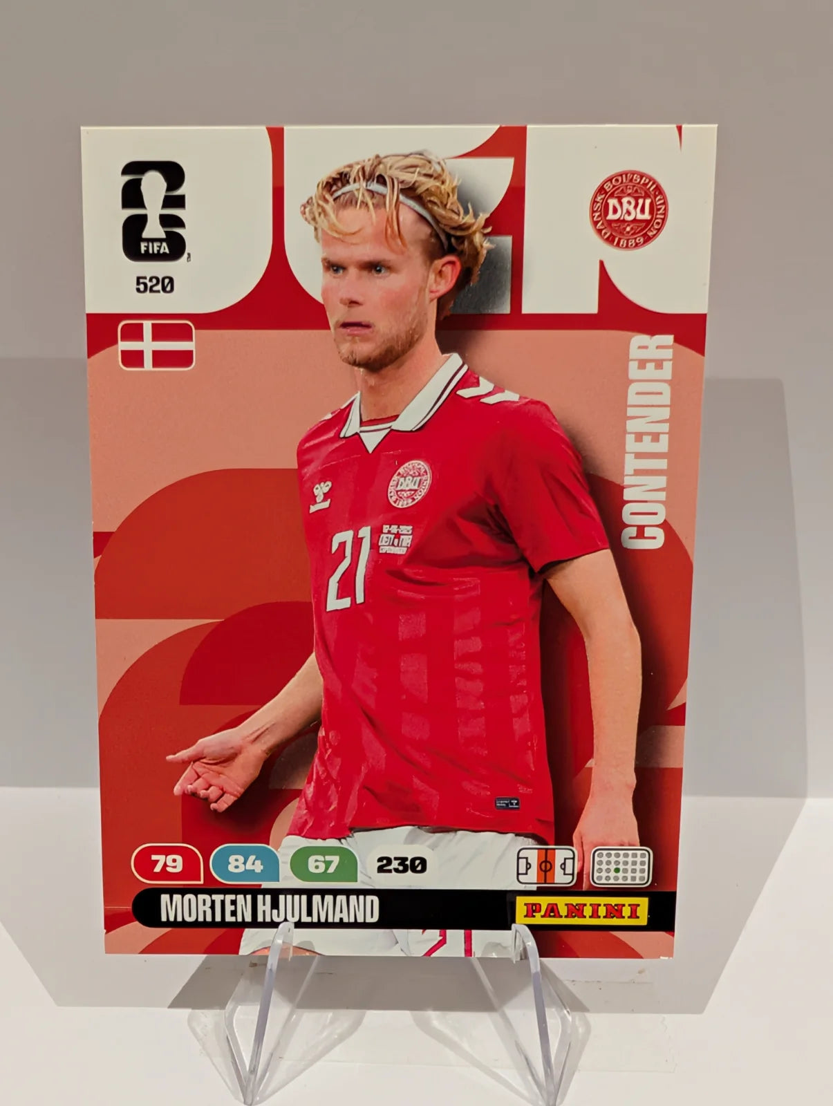 520 Morten Hjulmand - Denmark - Panini Adrenalyn XL World Cup 2026