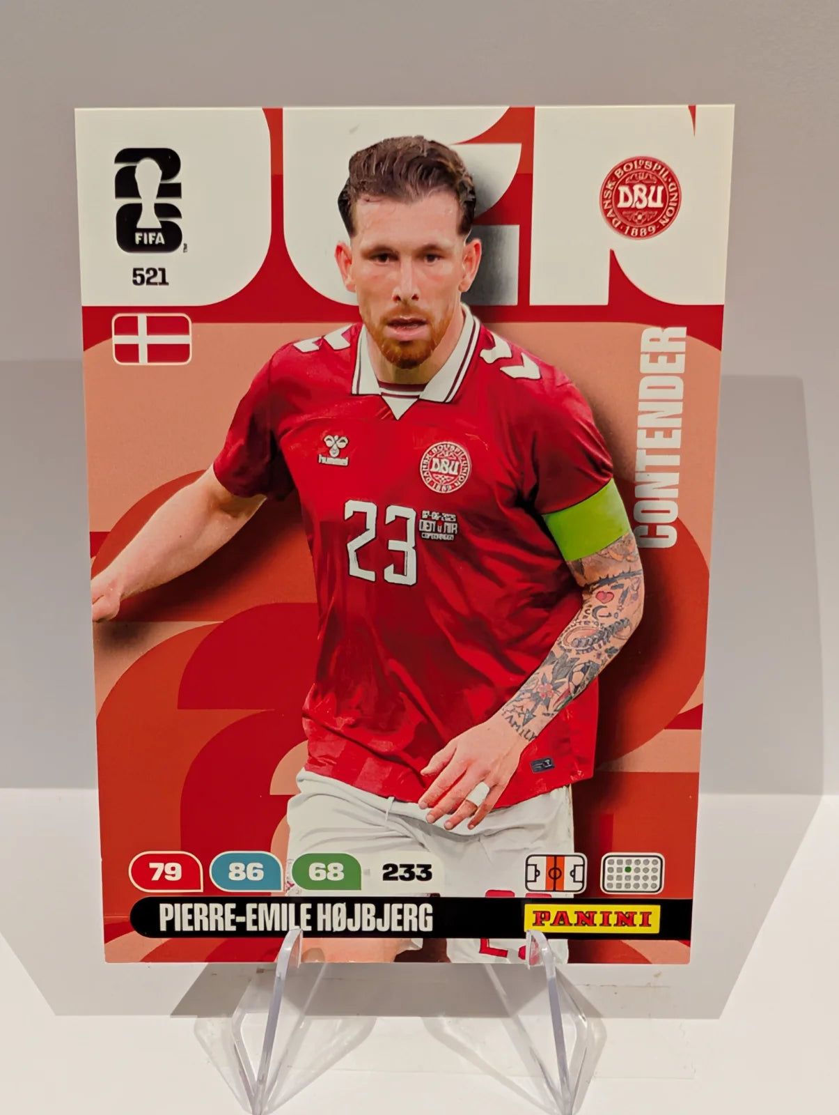 521 Pierre-Emile Hojbjerg - Denmark - Panini Adrenalyn XL World Cup 2026