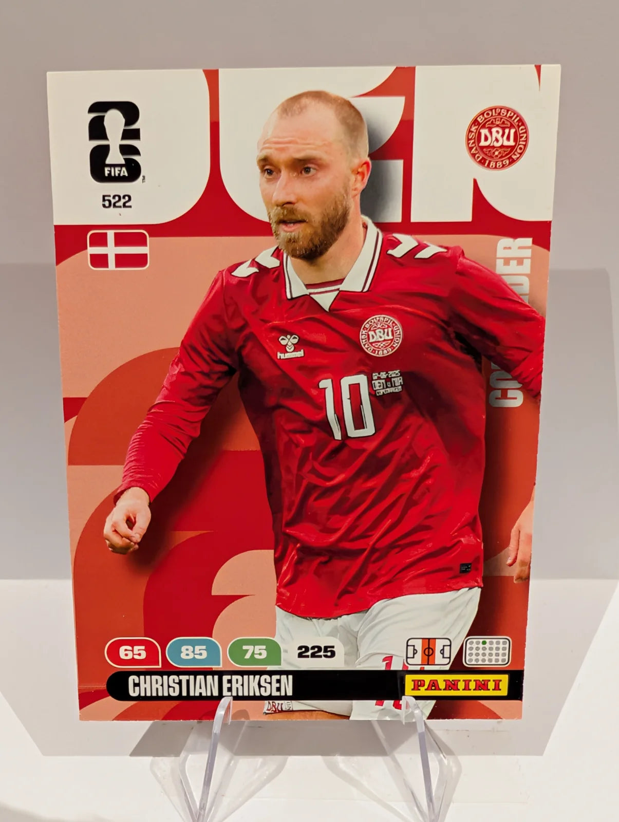 522 Christian Eriksen - Denmark - Panini Adrenalyn XL World Cup 2026
