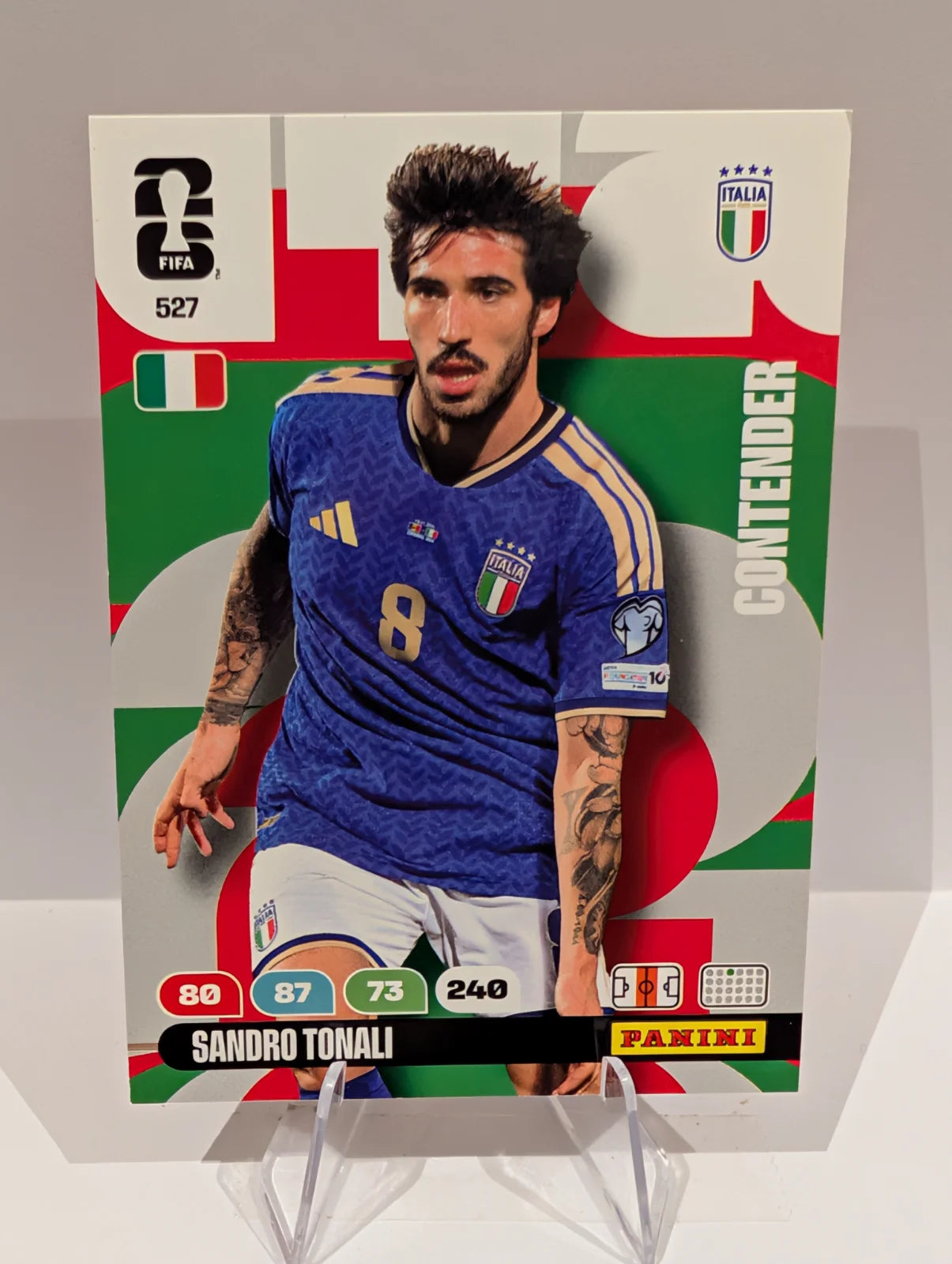 527 Sandro Tonali - Italy - Panini Adrenalyn XL World Cup 2026