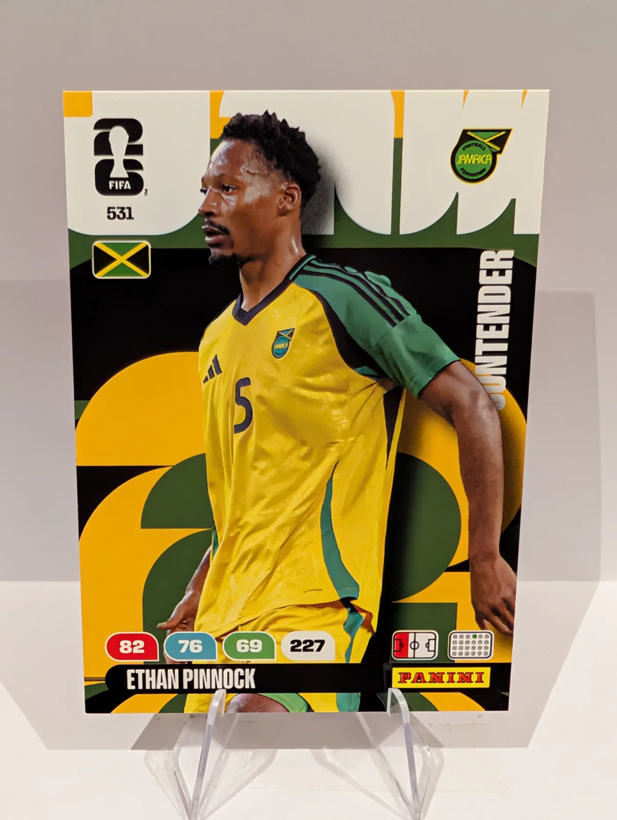 531 Ethan Pinnock - Jamaica - Panini Adrenalyn XL World Cup 2026