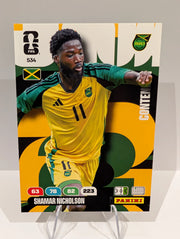 534 Shamar Nicholson - Jamaica - Panini Adrenalyn XL World Cup 2026