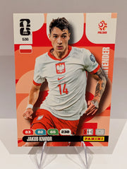 536 Jakub Kiwior - Poland - Panini Adrenalyn XL World Cup 2026