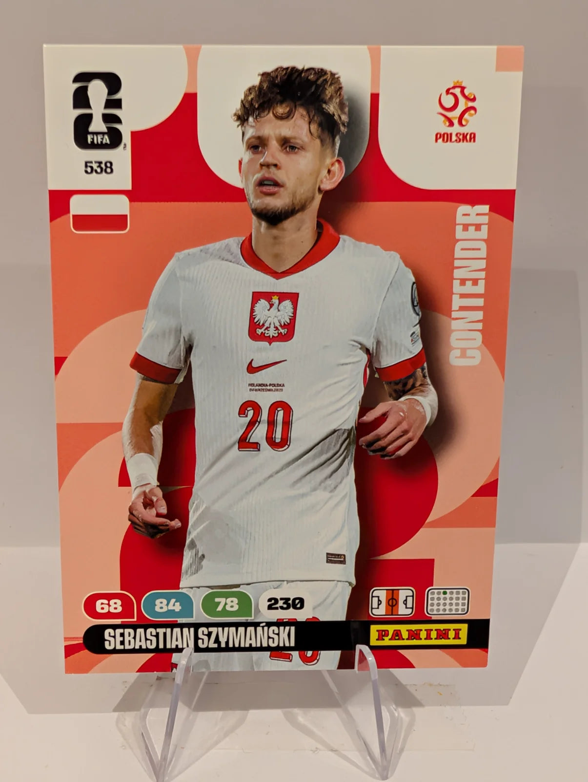 538 Sebastian Szymanski - Poland - Panini Adrenalyn XL World Cup 2026