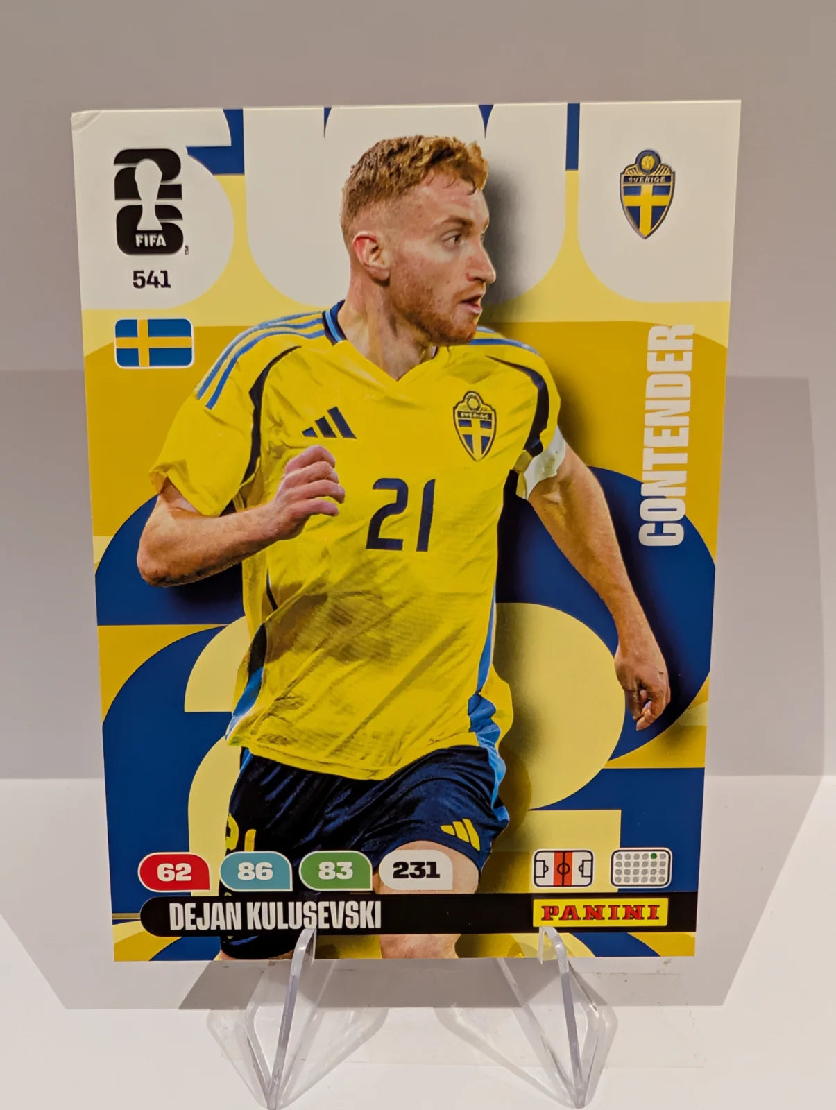 541 Dejan Kulusevski - Sweden - Panini Adrenalyn XL World Cup 2026