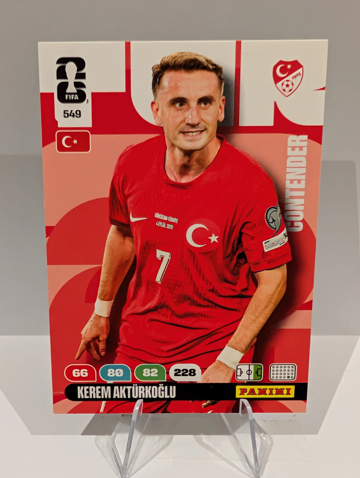 549 Kerem Akturkoglu - Turkey - Panini Adrenalyn XL World Cup 2026