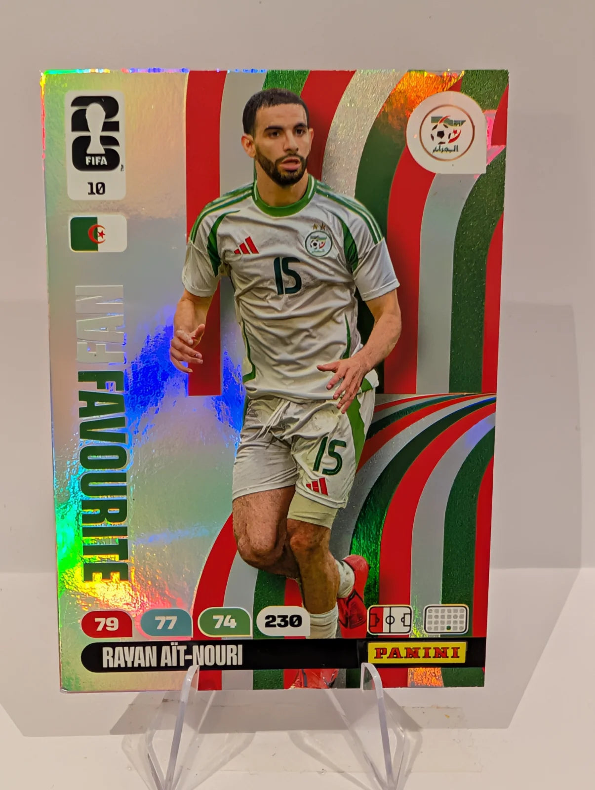 010 Rayan Ait-Nouiri - Algeria - Panini Adrenalyn XL World Cup 2026