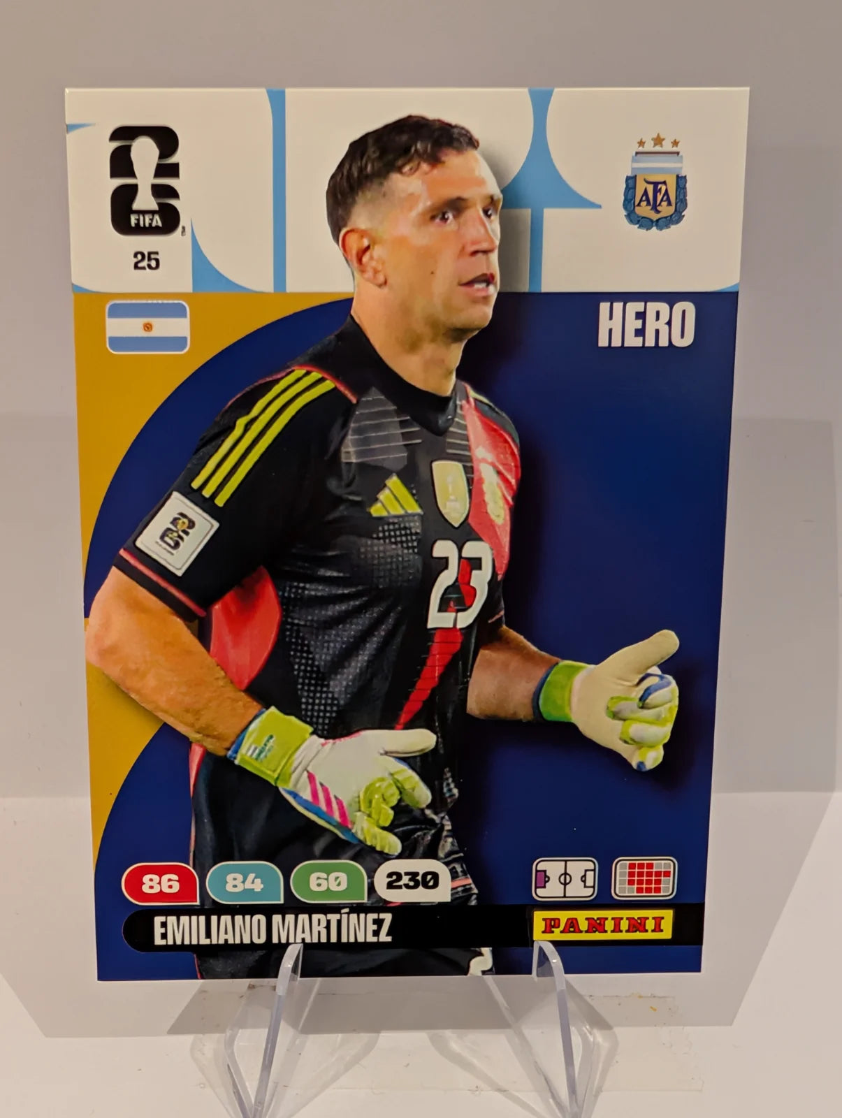 025 Emiliano Marinez - Argentina - Panini Adrenalyn XL World Cup 2026