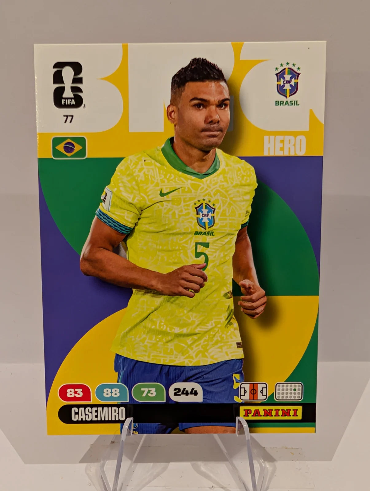 077 Casemiro - Brazil - Panini Adrenalyn XL World Cup 2026