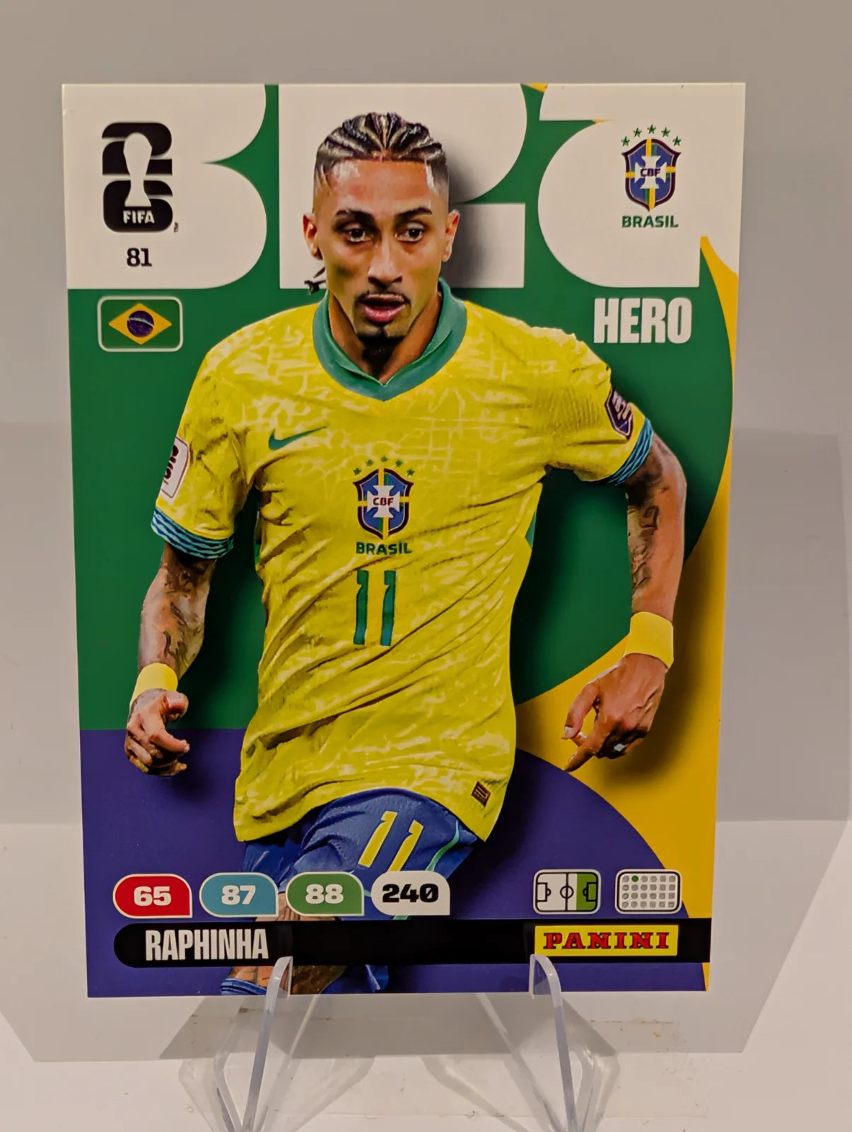 081 Raphinha - Brazil - Panini Adrenalyn XL World Cup 2026