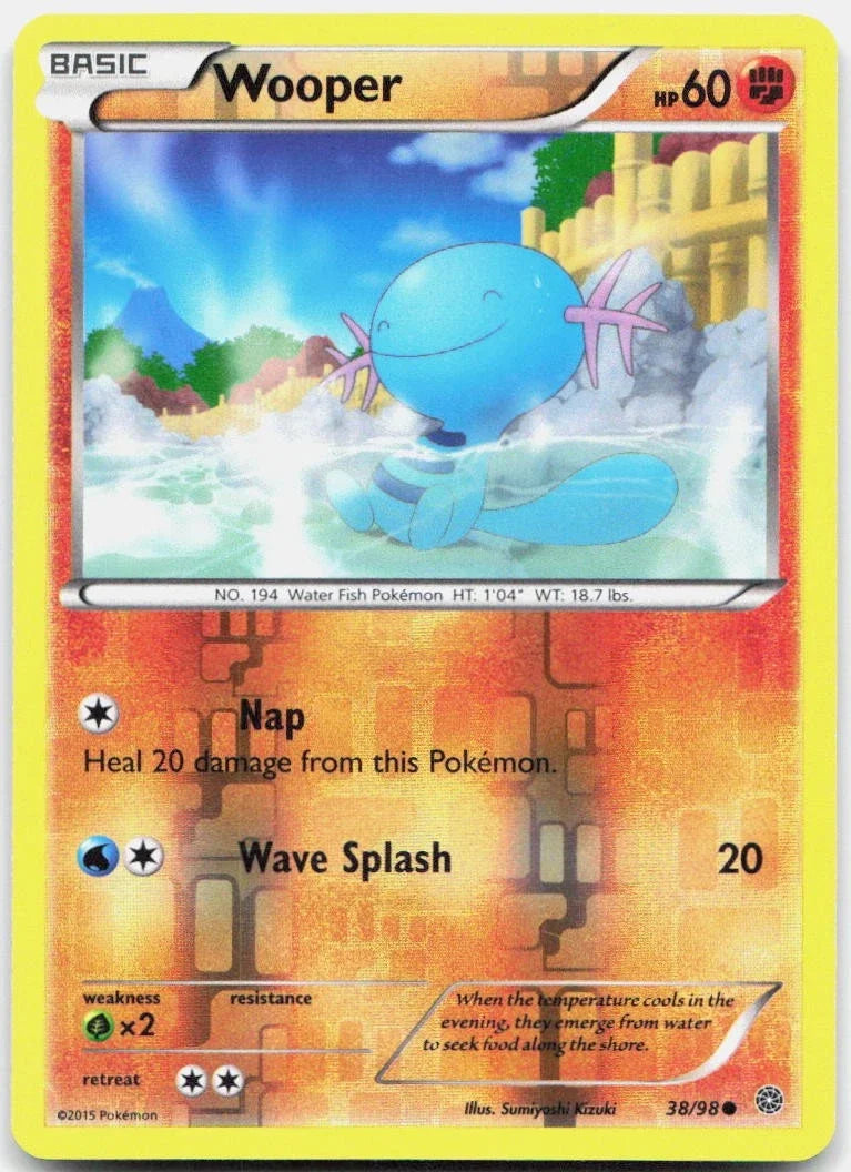 Wooper 38 · (Ancient Origins) by Sumiyushi