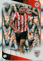 2025-26 Topps Chrome UEFA Maroan Sannadi #105 RayWave Refractor