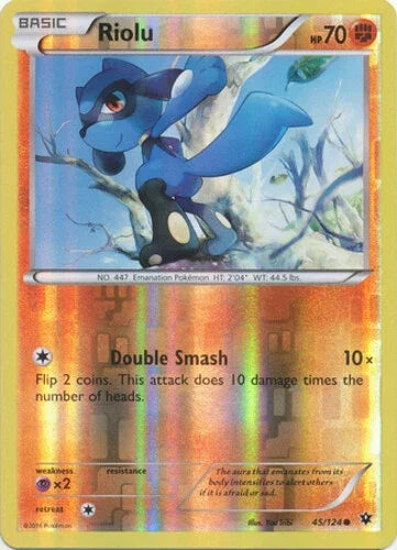 Riolu (45) · (Fates Collide) Reverse Holo