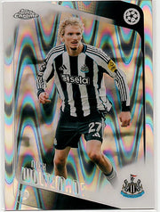2025-26 Topps Chrome UEFA Club Competitions #68 Nick Woltemade Raywave Refractor