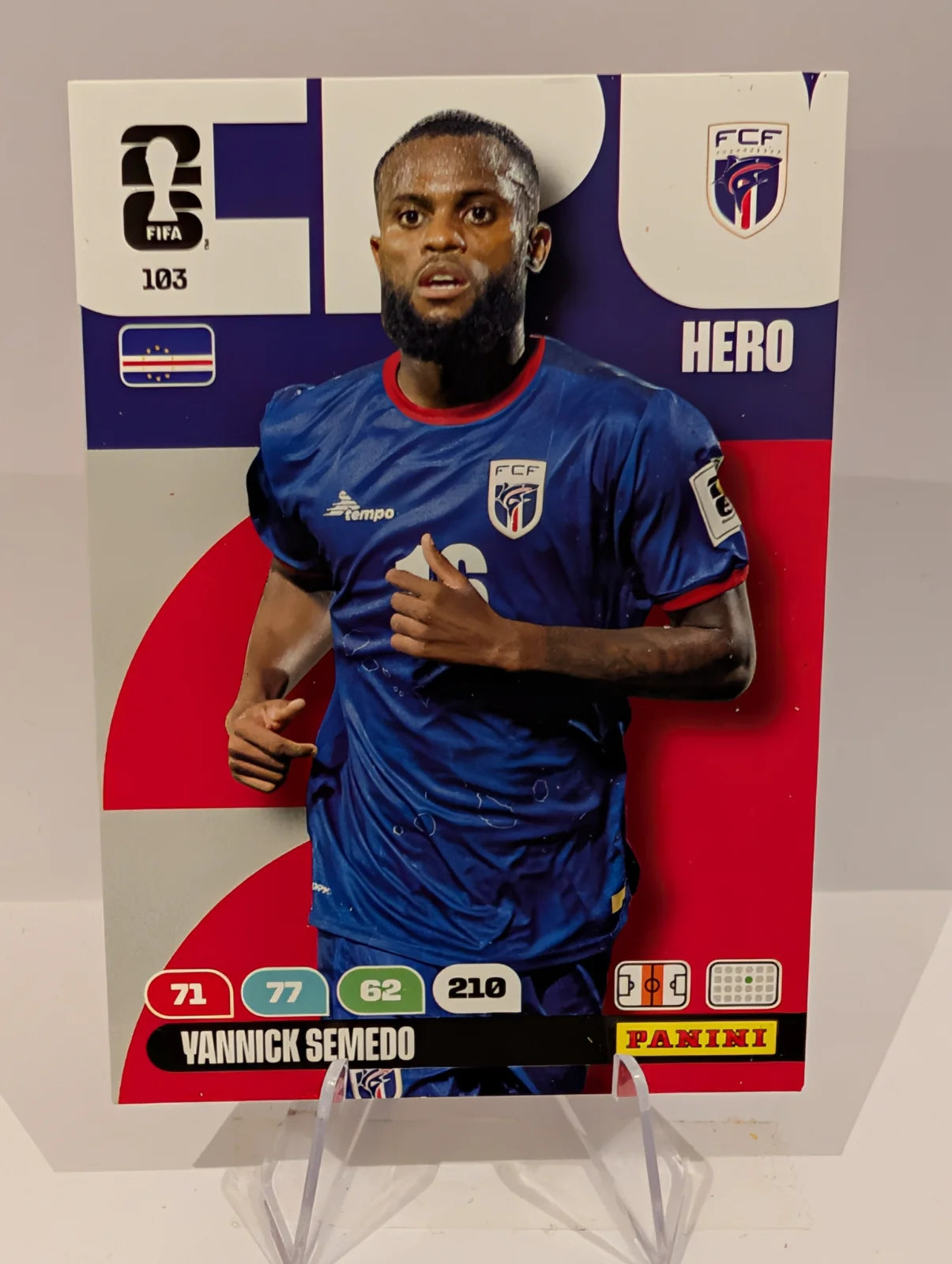 103 Yannick Semedo- Cape Verde - Panini Adrenalyn XL World Cup 2026
