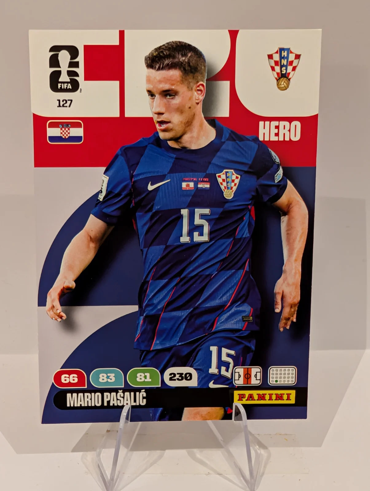 127 Mario Pasalic - Croatia - Panini Adrenalyn XL World Cup 2026
