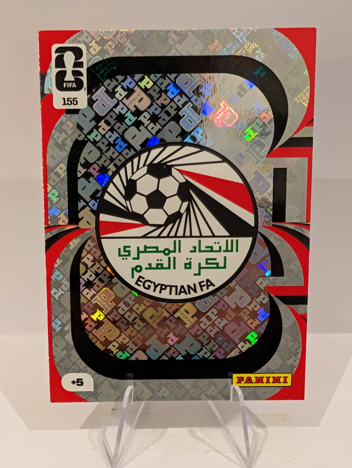 155 Team Crest - Egypt - Panini Adrenalyn XL World Cup 2026