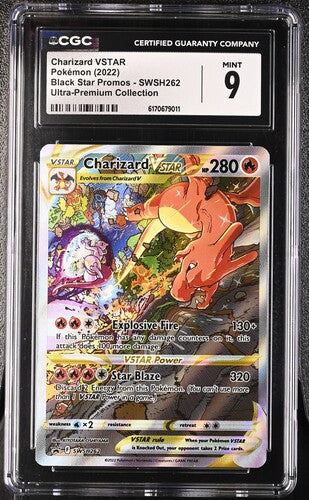 Charizard VSTAR SWSH262 · Holofoil (Sword & Shield Promo) — CGC 9