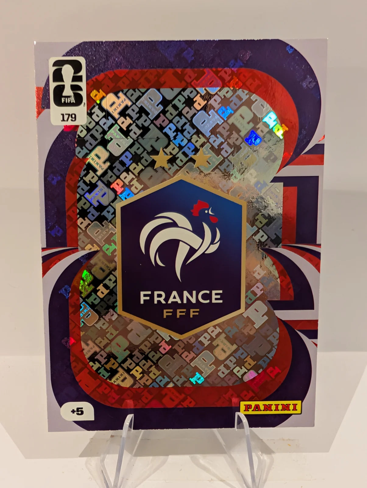 179 Team Crest - France - Panini Adrenalyn XL World Cup 2026