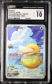 Psyduck 226/217 · Holofoil (Ascended Heroes) — CGC 10