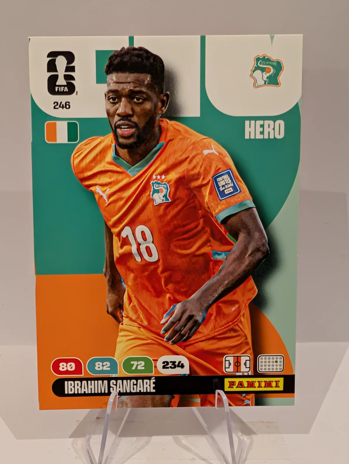 246 Ibrahim Sangare - Ivory Coast - Panini Adrenalyn XL World Cup 2026