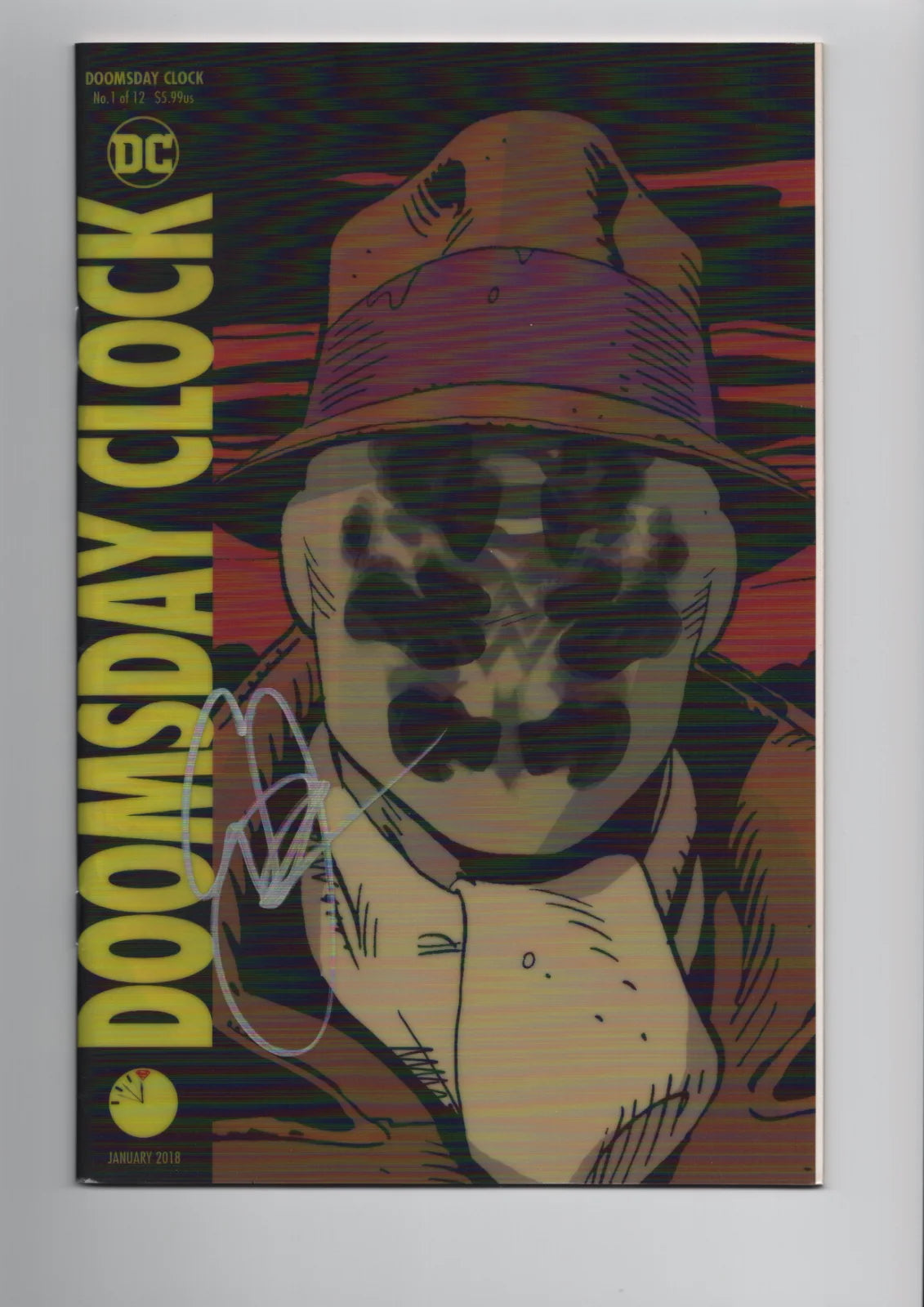 Doomsday Clock #1 (January 2018) Signed by Geoff Johns