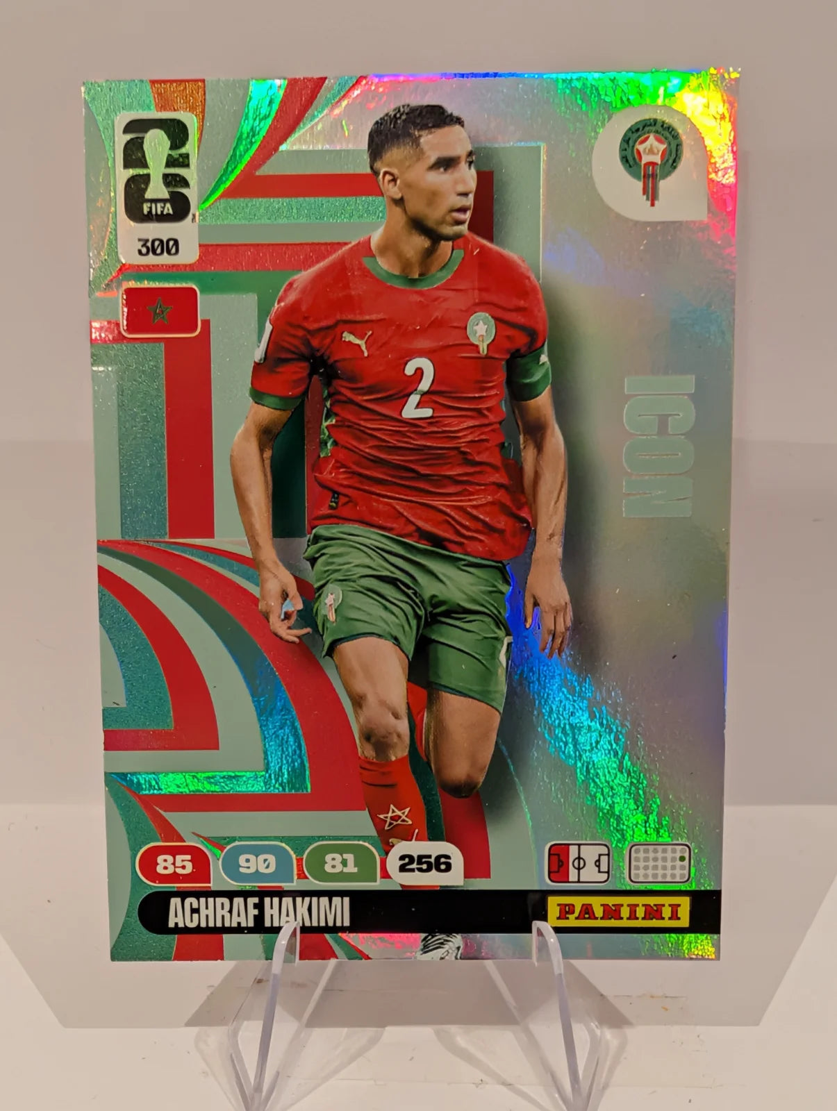 300 Achraf Hakimi - Morocco - Panini Adrenalyn XL World Cup 2026