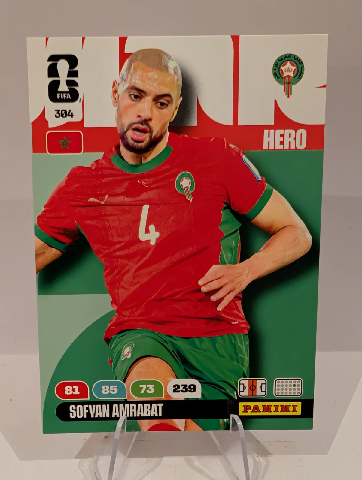 304 Sofyan Amrabat - Morocco - Panini Adrenalyn XL World Cup 2026