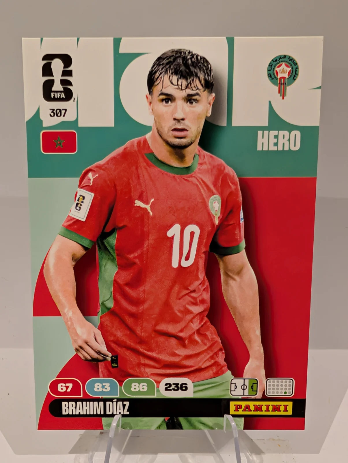307 Brahim Diaz - Morocco - Panini Adrenalyn XL World Cup 2026