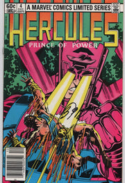 Hercules: Prince of Power #4 1982 1st Series ( Signed by Bob Layton )