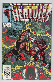 Hercules: Prince of Power #2 (2nd Series April 1984) ( Signed by Bob Layton )