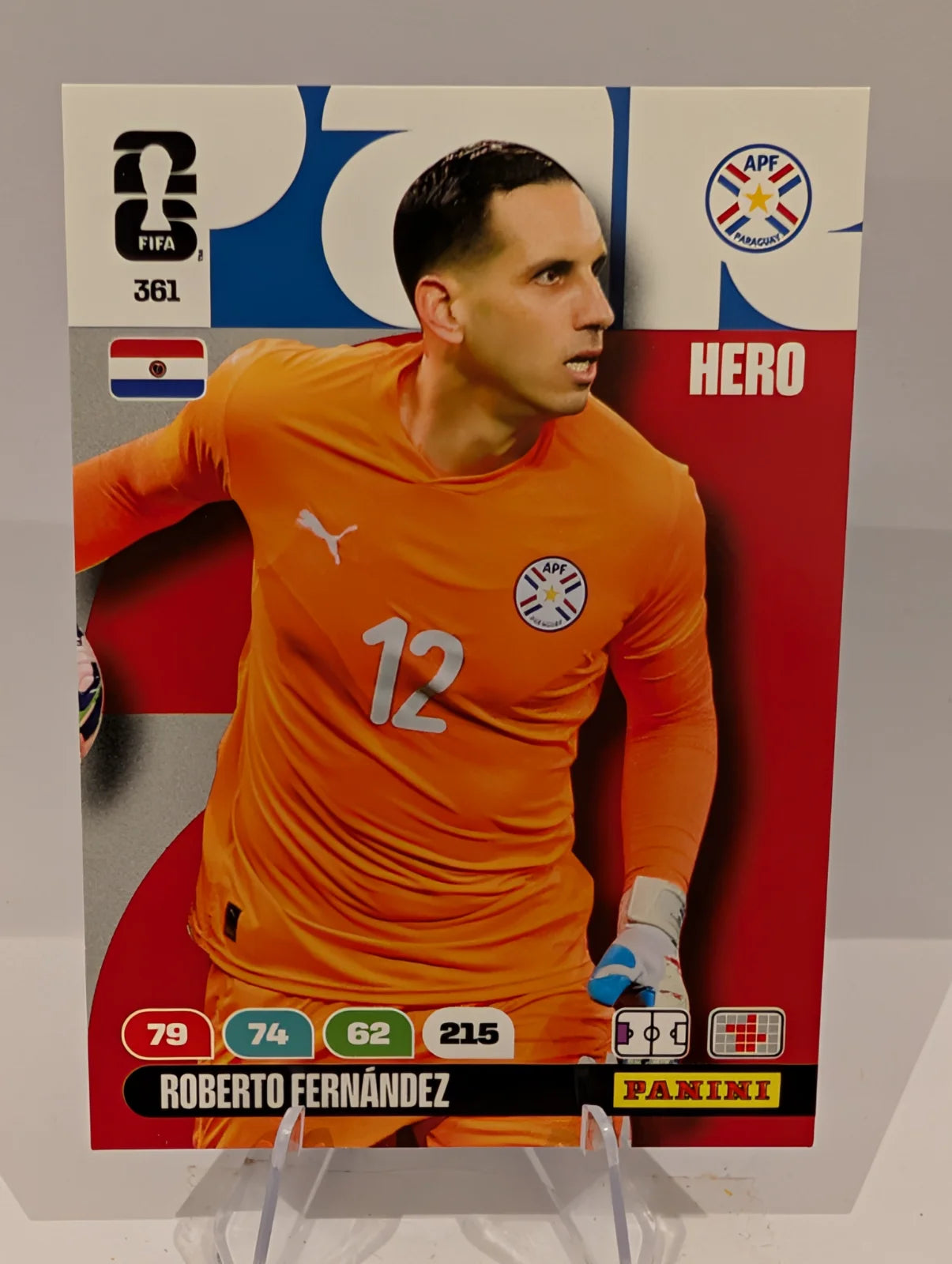 361 Roberto Fernandez - Paraguay - Panini Adrenalyn XL World Cup 2026