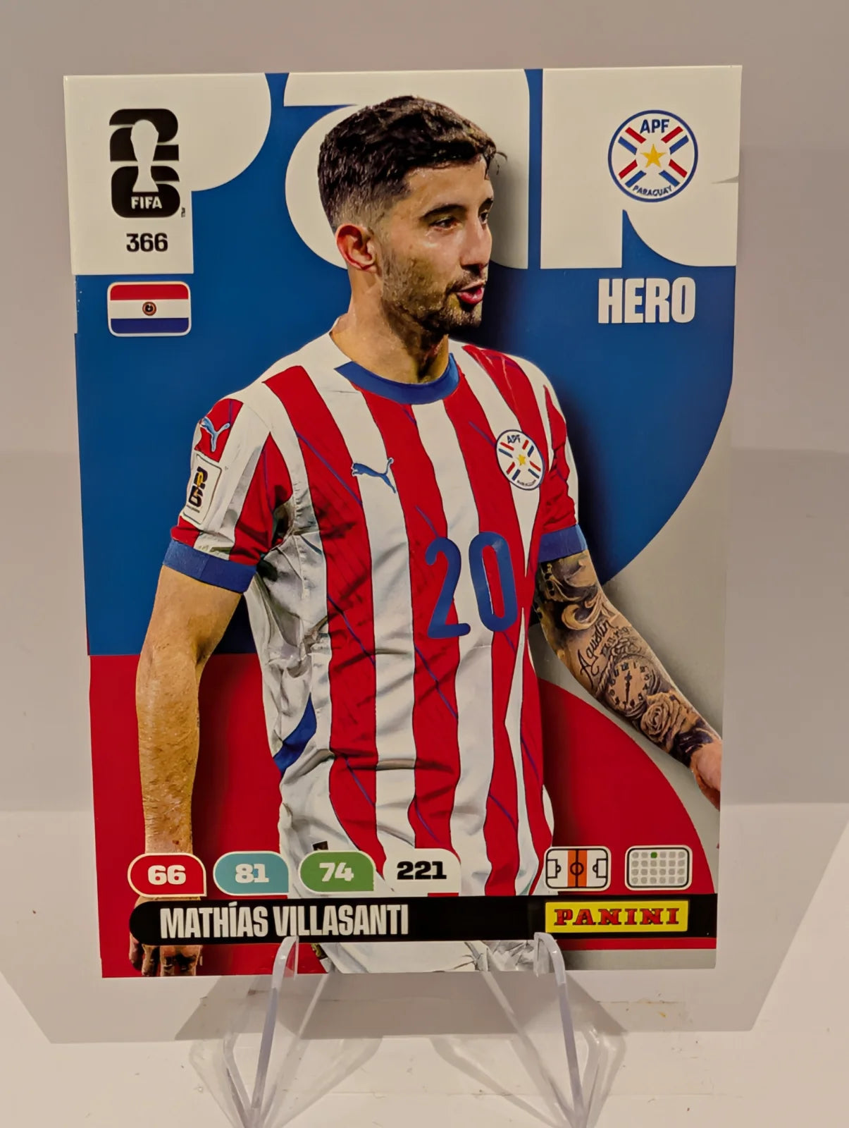366 Mathias Villasanti - Paraguay - Panini Adrenalyn XL World Cup 2026