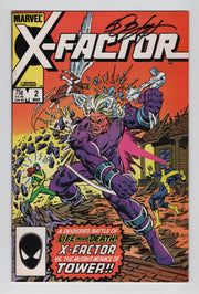 X-Factor #2 (March 1986) ( Signed by Bob Layton )