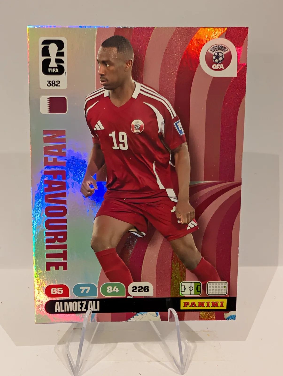 382 Almoez Ali - Qatar - Panini Adrenalyn XL World Cup 2026