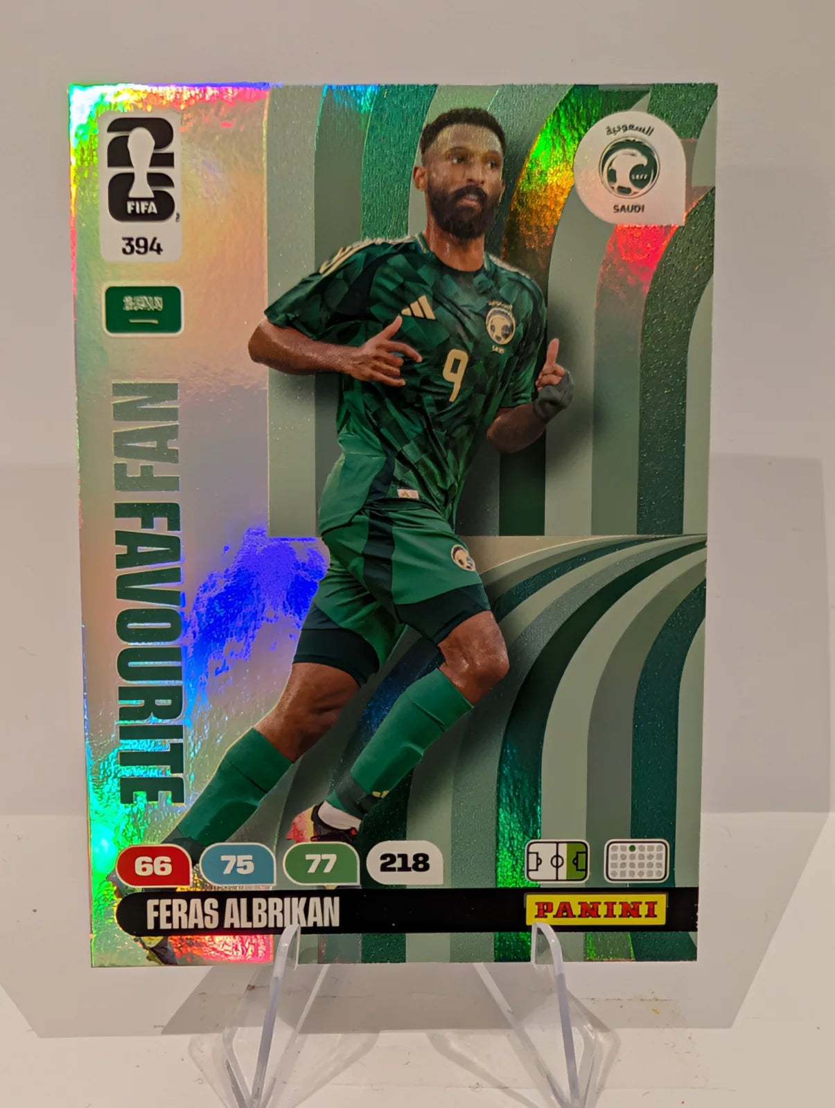 394 Feras Albrikan - Saudi Arabia - Panini Adrenalyn XL World Cup 2026