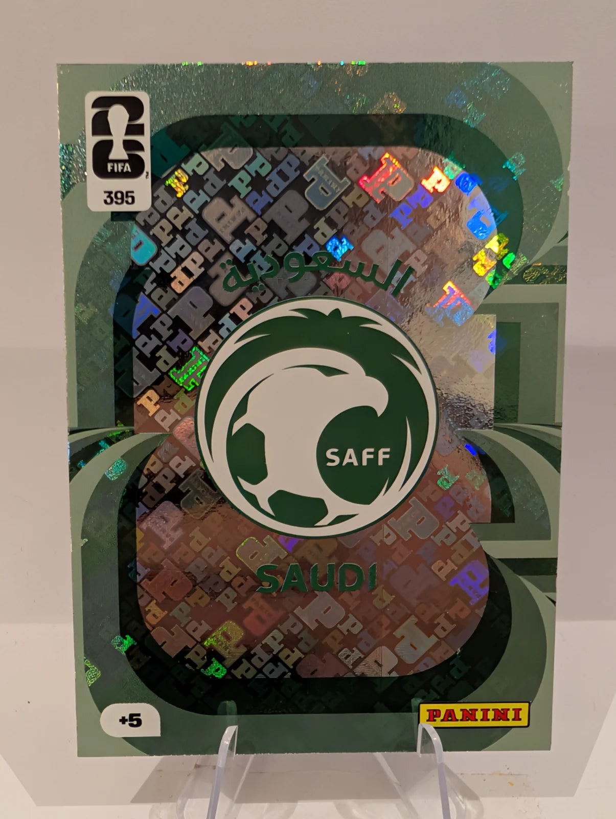 395 Team Crest - Saudi Arabia - Panini Adrenalyn XL World Cup 2026