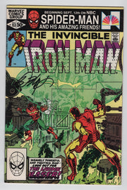 The Invincible Iron Man #153, a Bronze Age comic (1968 1st Series) ( Signed by Bob Layton )