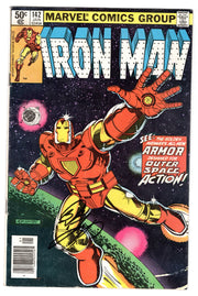 Iron Man #142 VG+ (1968 1st Series ) ( Signed by Bob Layton )